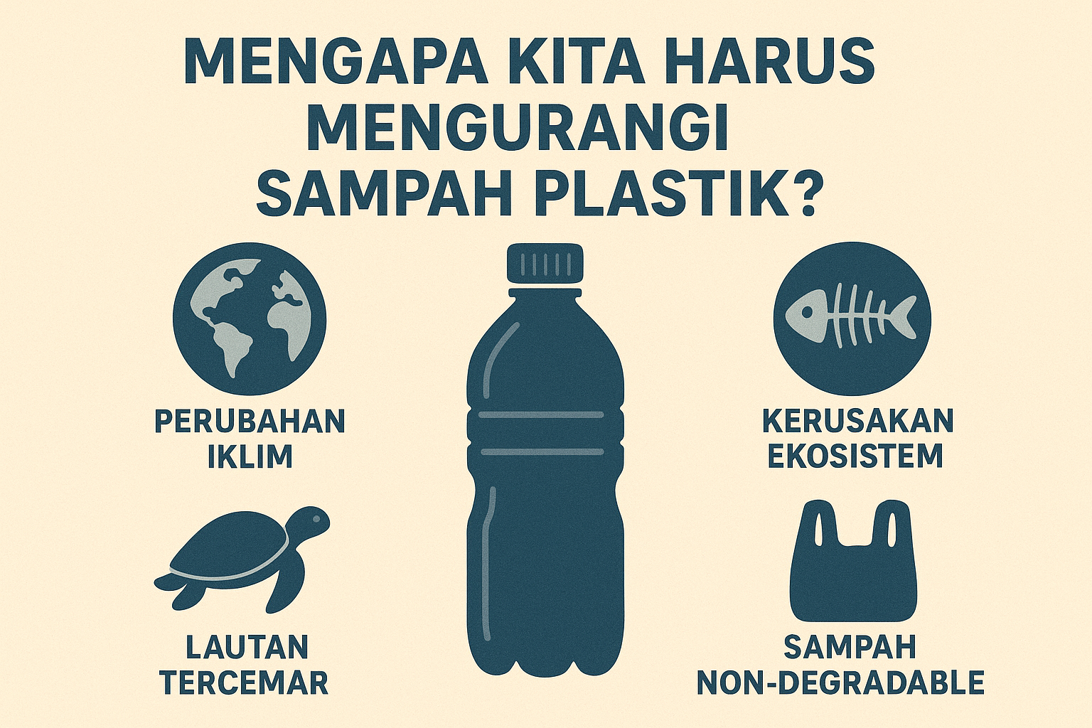 Mengapa Kita Harus Mengurangi Sampah Plastik?