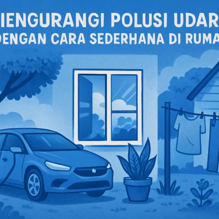 Mengurangi Polusi Udara dengan Cara Sederhana di Rumah