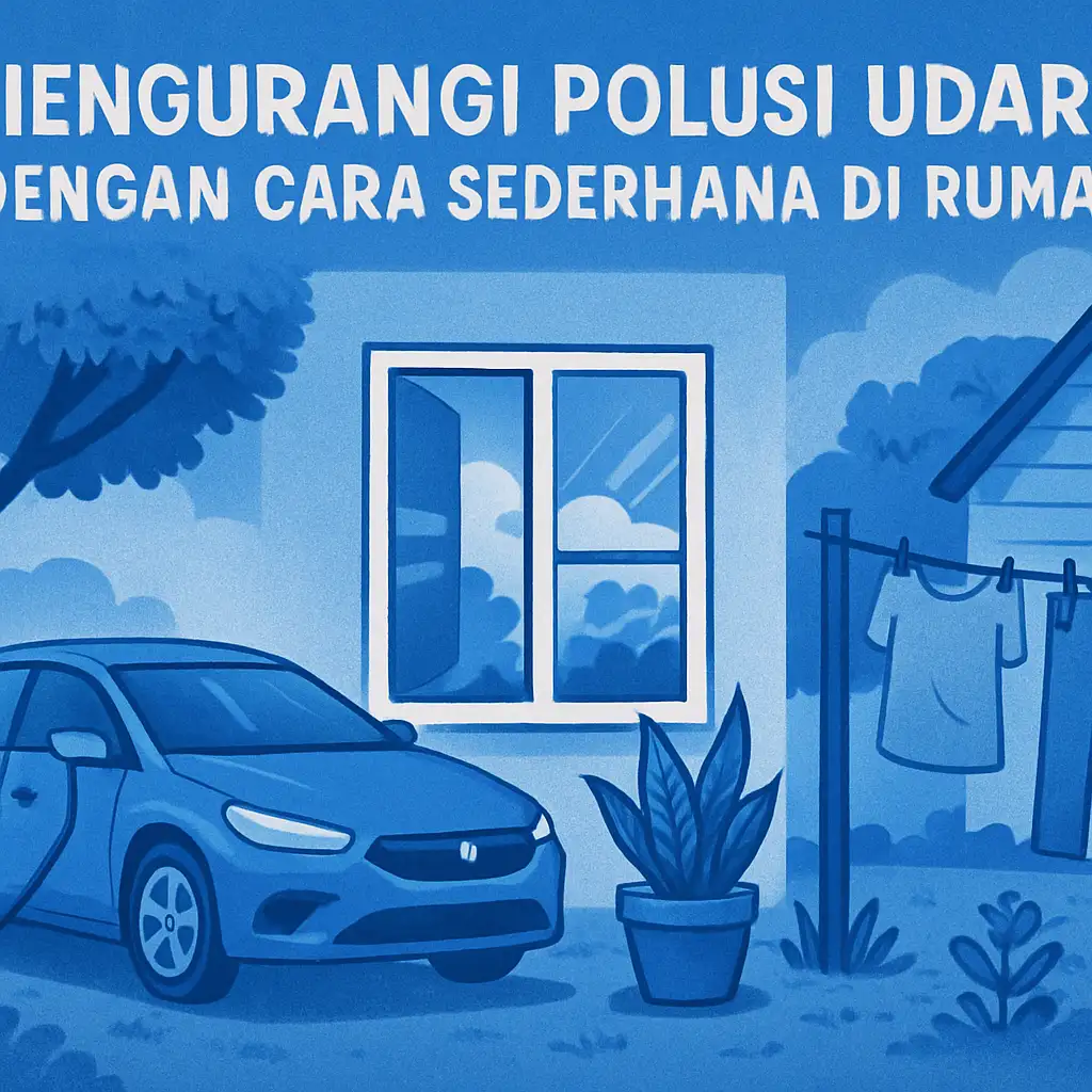 Mengurangi Polusi Udara dengan Cara Sederhana di Rumah