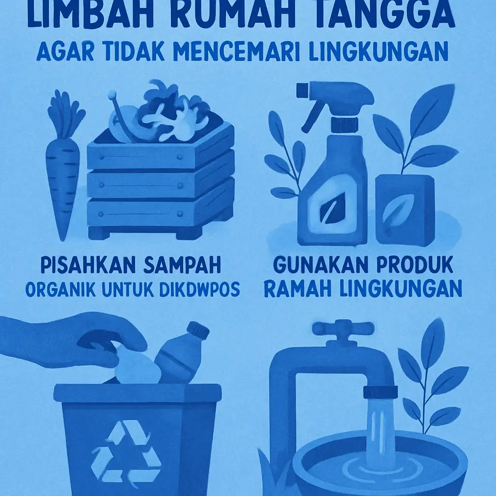 Cara Mengelola Limbah Rumah Tangga agar Tidak Mencemari Lingkungan