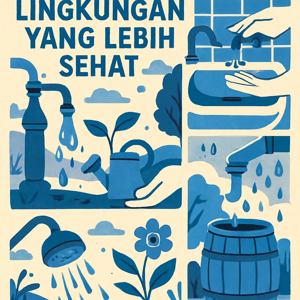 Cara Menghemat Air demi Lingkungan yang Lebih Sehat